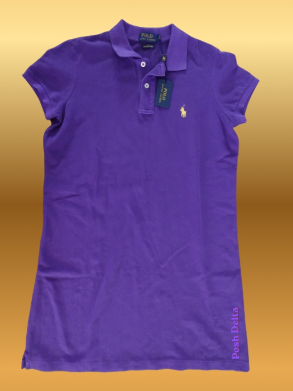 Royal Purple Polo Dress
